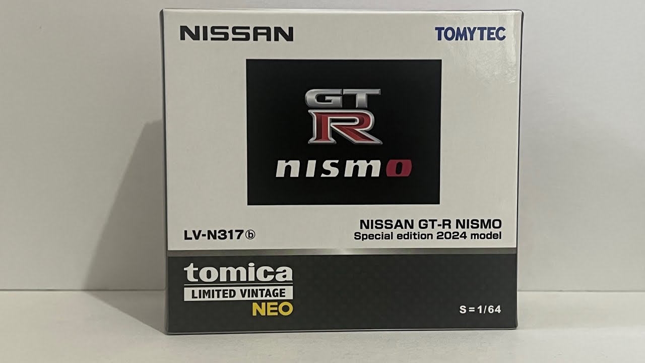 Familiar, but New: Unboxing a Nissan GT-R Nismo from Tomica Limited Vintage Neo