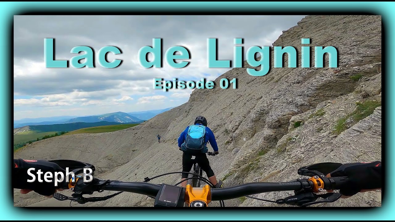 Lac De Lignin, en VTTAE au printemps quel kiff !!  départ par la Vallée de Lance.