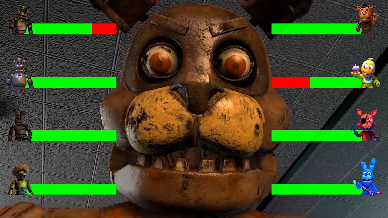 [SFM FNaF] Secret of the Mimic vs FNAF World