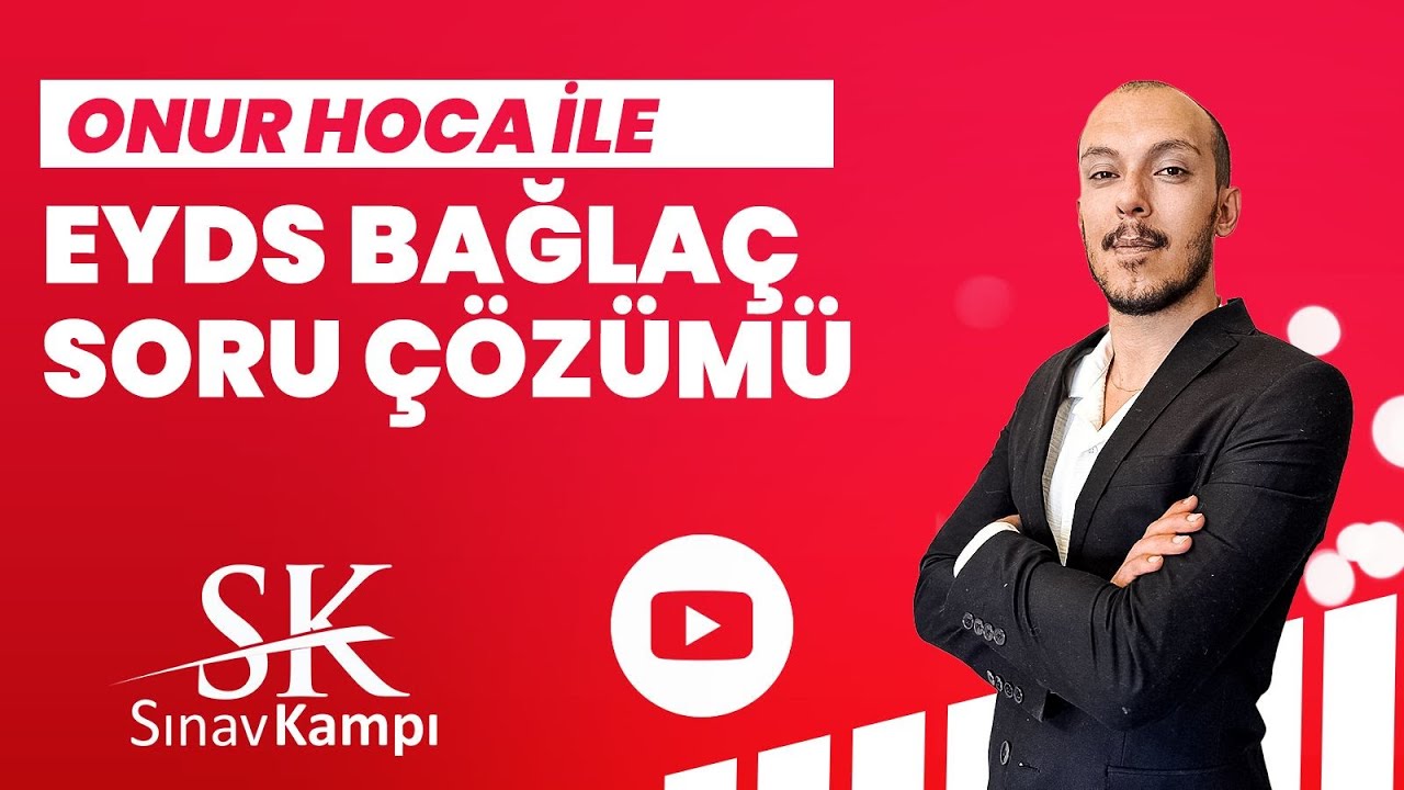 E-YDS BAĞLAÇ SORU ÇÖZÜMÜ I ONUR HOCA