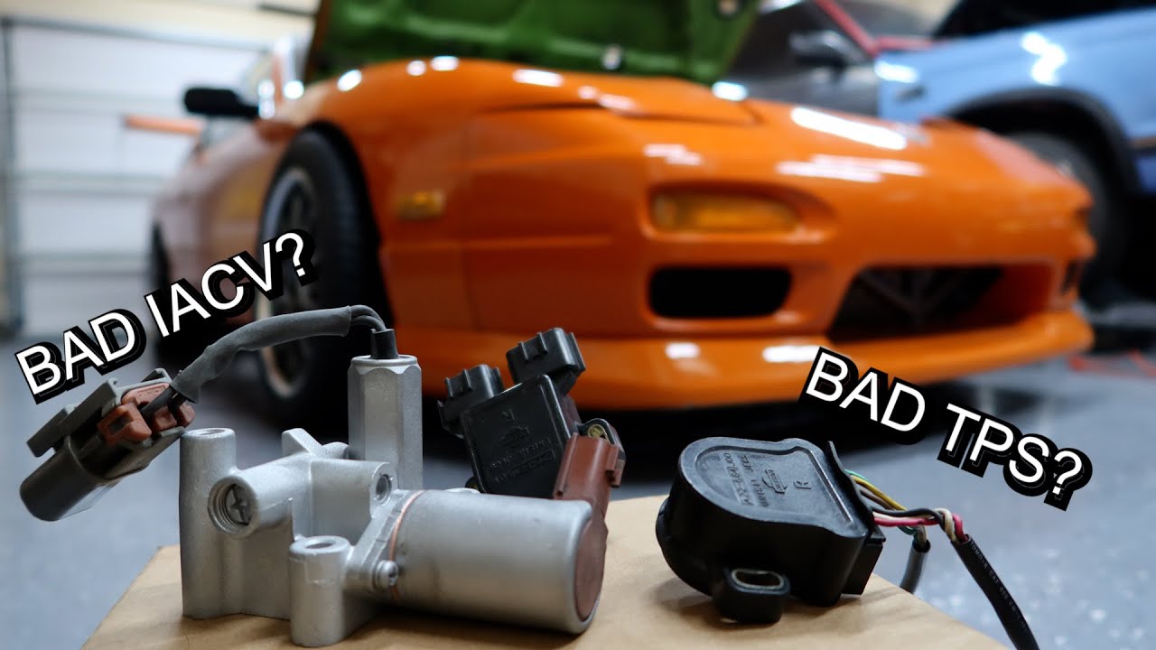 Rb25det Swapped S13 High Idle Issues. Cleaning IACV And Replacing TPS.