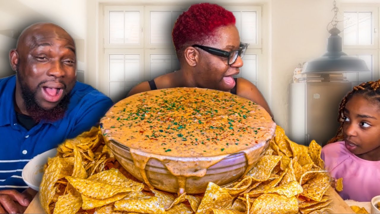 MY PREGNANCY CRAVING! | HOMEMADE ROTEL DIP| RECIPE| MUKBANG EATING SHOW!