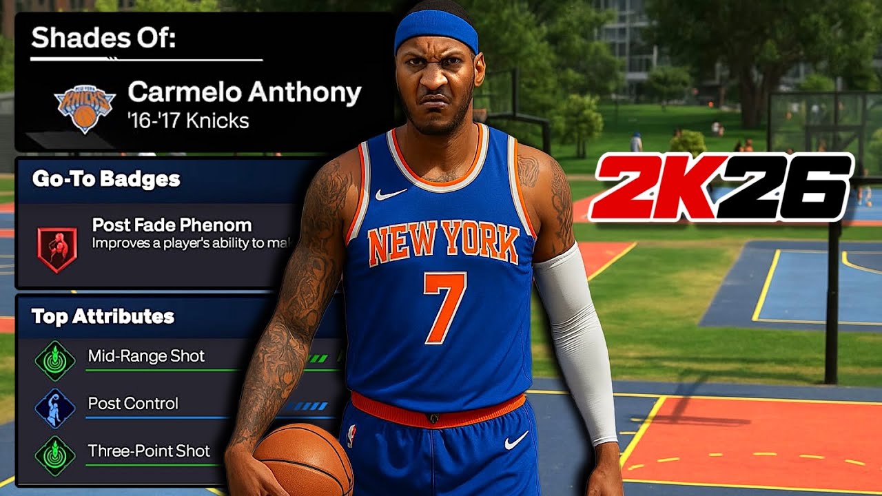 Эта сборка PRIME CARMELO ANTHONY — настоящий КОШМАР в NBA 2K26