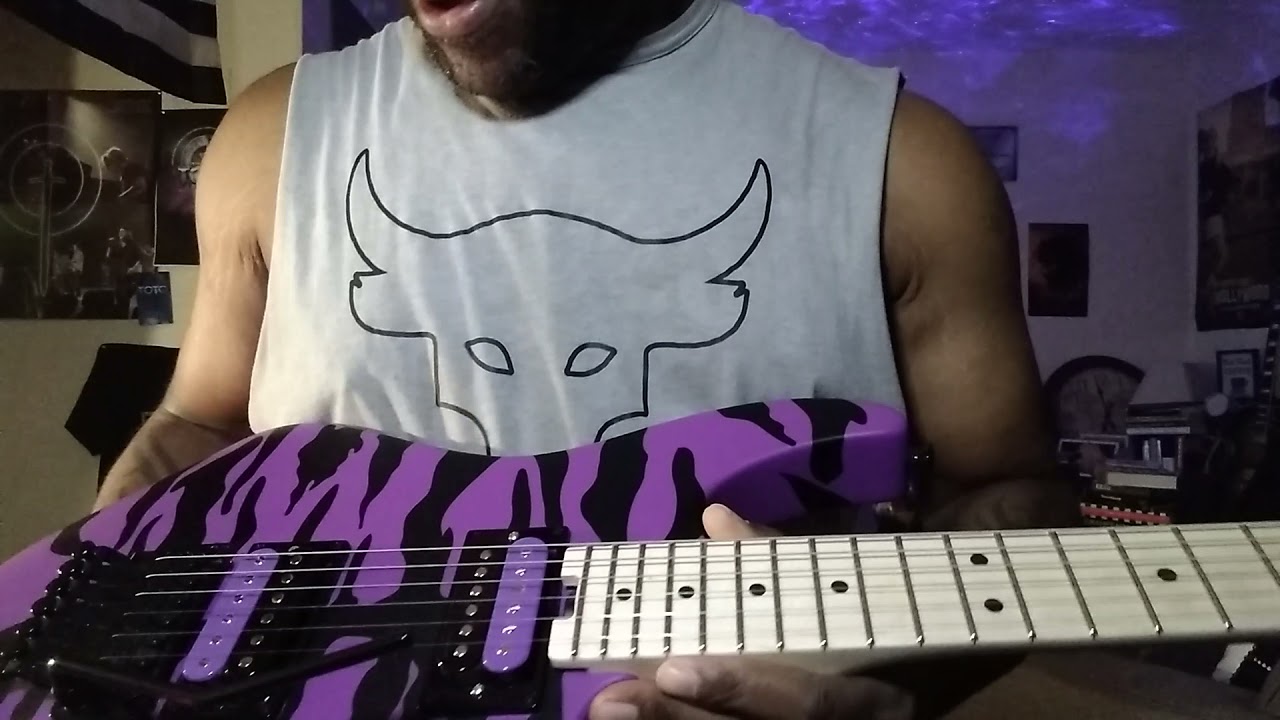 Charvel Satchel Guitar Purple Bengal Guitar #charvelguitars