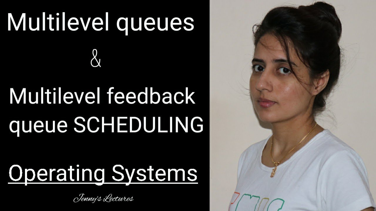 Lec31 Multilevel queues and multilevel feedback queue scheduling | Operating systems