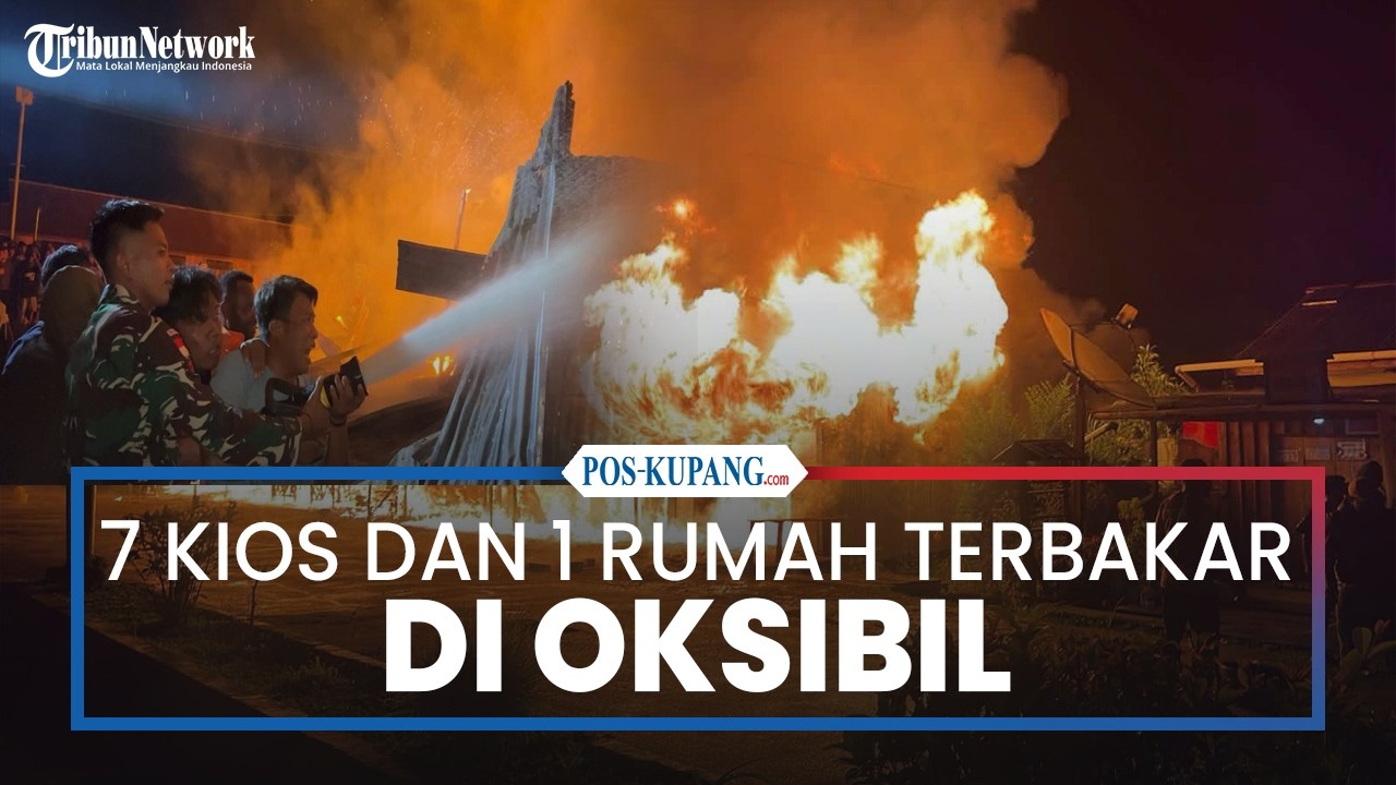 7 Kios dan 1 Rumah Terbakar di Oksibil