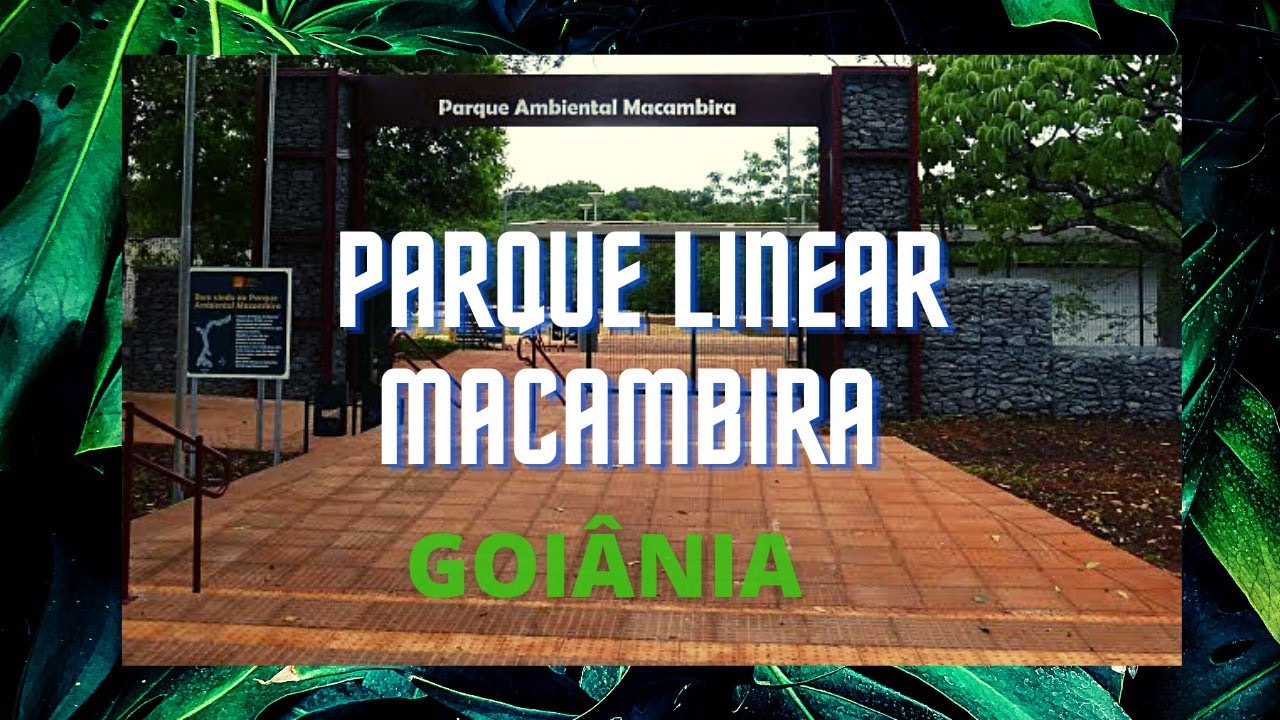 GOIÂNIA GO- PARQUE LINEAR MACAMBIRA  O MAIOR EM CONSTRUÇÃO DO BRASIL