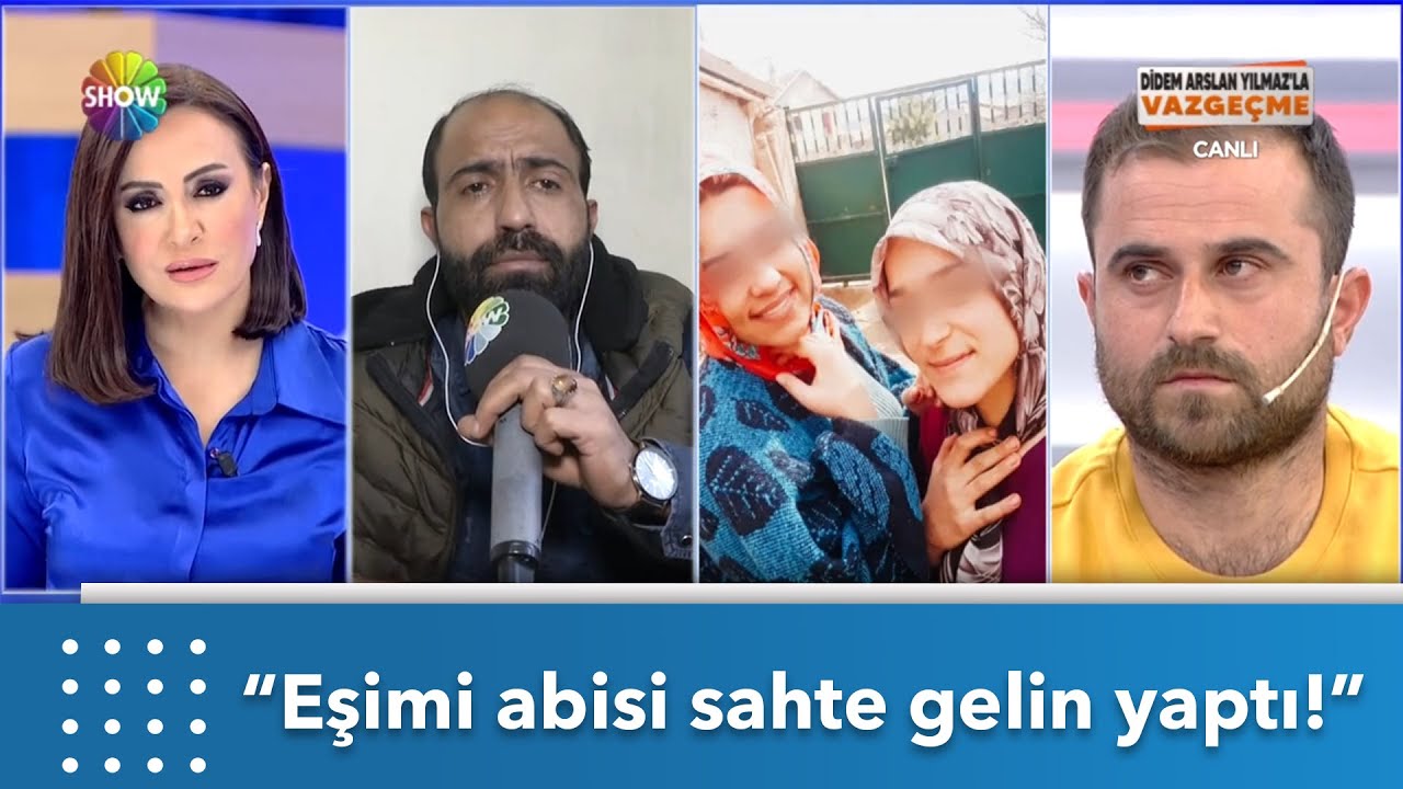Sahte gelinin kocası canlı yayında! | Didem Arslan Yılmaz'la Vazgeçme