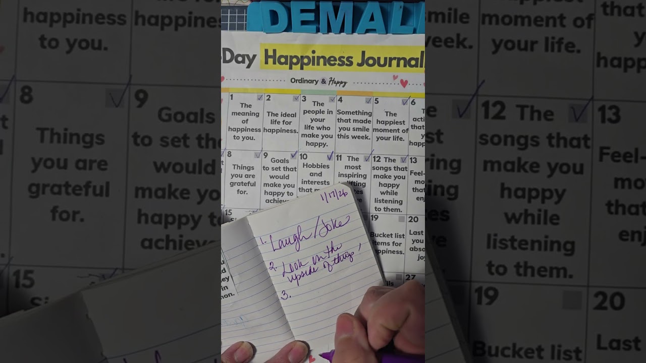 Journal with Desiree Demali Day #17