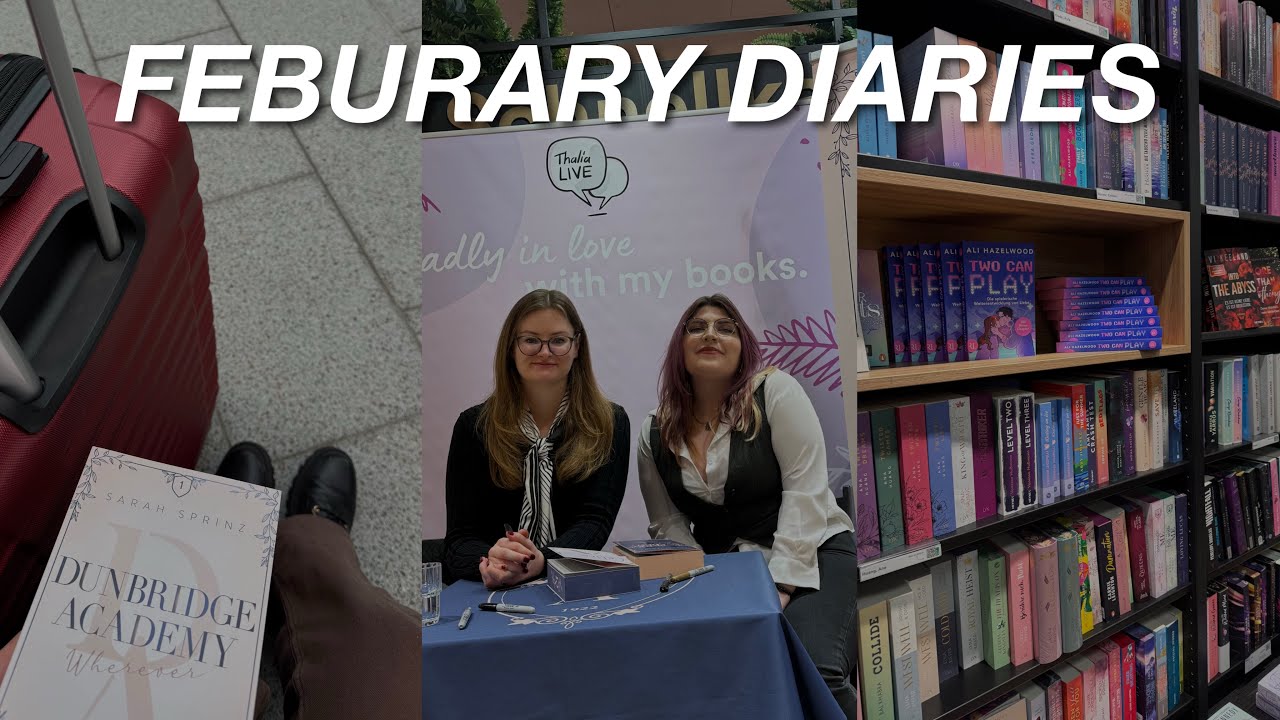 VLOG 💌 Leipzig, Sarah Sprinz Lesung und Termine - february diaries | Caddl
