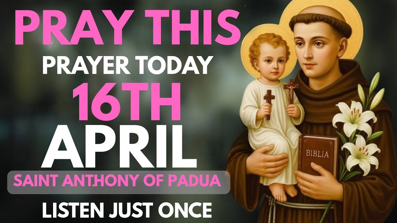 🙏MIRACULOUS PRAYER FOR URGENT FINANCIAL MIRACLE | SAINT ANTHONY OF PADUA NEVER DISAPPOINTS 