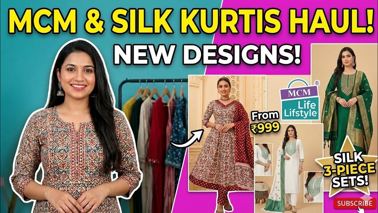 9884670093 MCM & SILK KURTIS 3 PIECE SETS #3piecesets #silkkurtis #mcmbrand #mcm #womenswear #womens