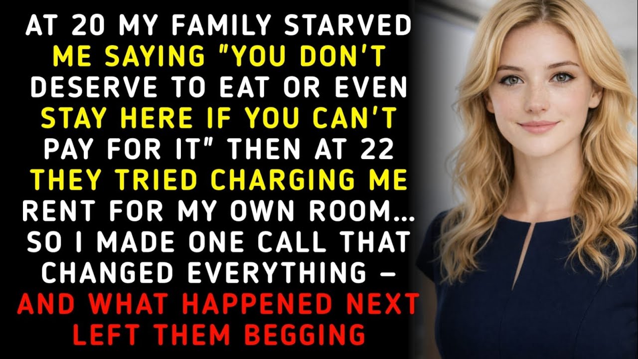 At 20, My Family Starved Me Saying 