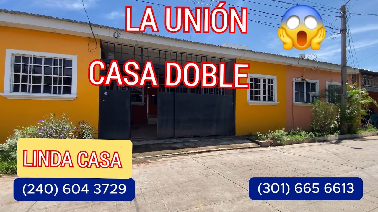 HERMOSA Y ESPACIOSA CASA EN RESIDENCIAL DE LUJO LA UNIÓN🇸🇻😱