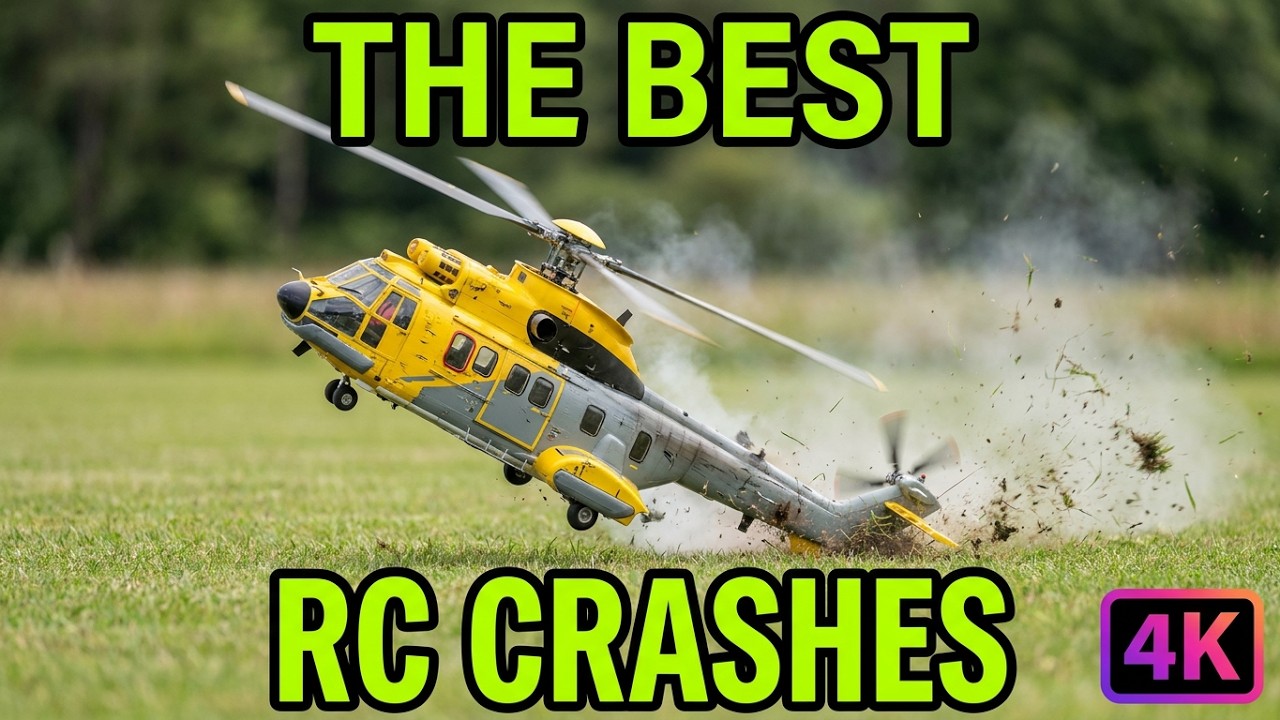 Best RC Helicopter Crashes On YouTube!