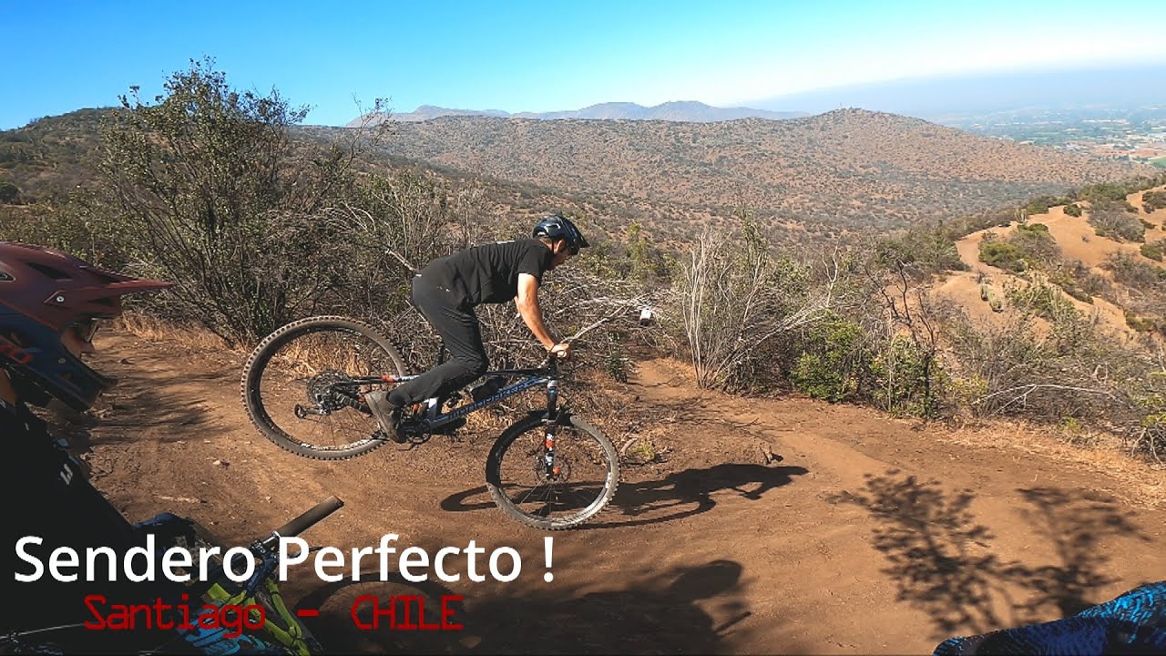 El sendero PERFECTO para bicicletas de montaña en Santiago / Mountain Biking - Chile - EMR
