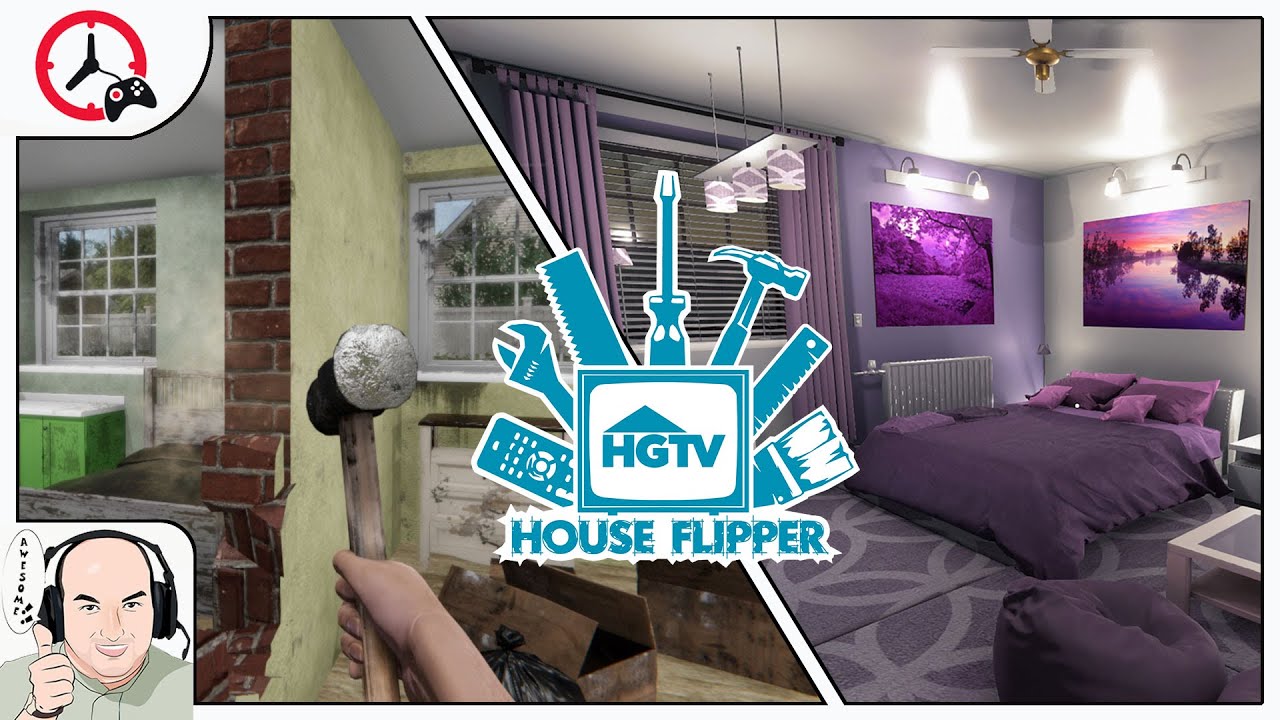 House Flipper HGTV | 👨‍🔧👷 خلنا نجرب هذه اللعبة | مقاول فترة الحجر
