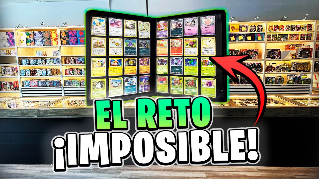 Coleccionando TODOS los POKEMON (1025!!) en UNA SOLA carpeta ! Esto es posible? Pokemon TCG Parte 1