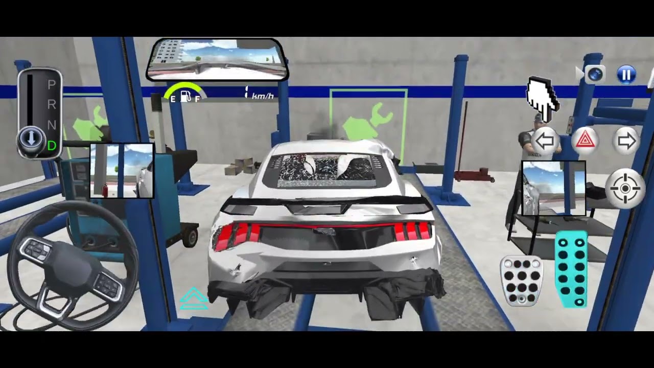 New Green EV Hyundai loniq 🚗5 in City Airport 🚘3D Driving Class GamePlay Android ios 2026 #cargame