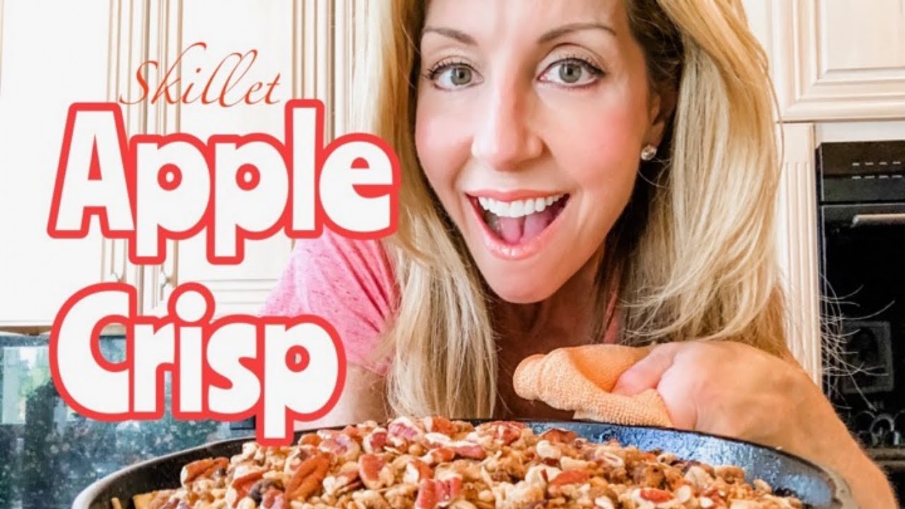 Skillet Bourbon Apple Crisp