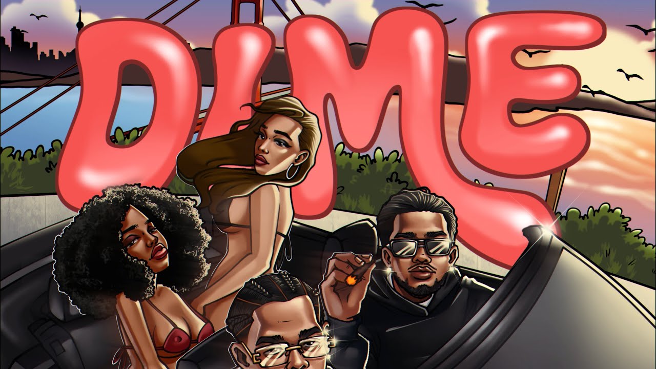 Trapp - DIME ft. K-LV (Official Lyric Video)