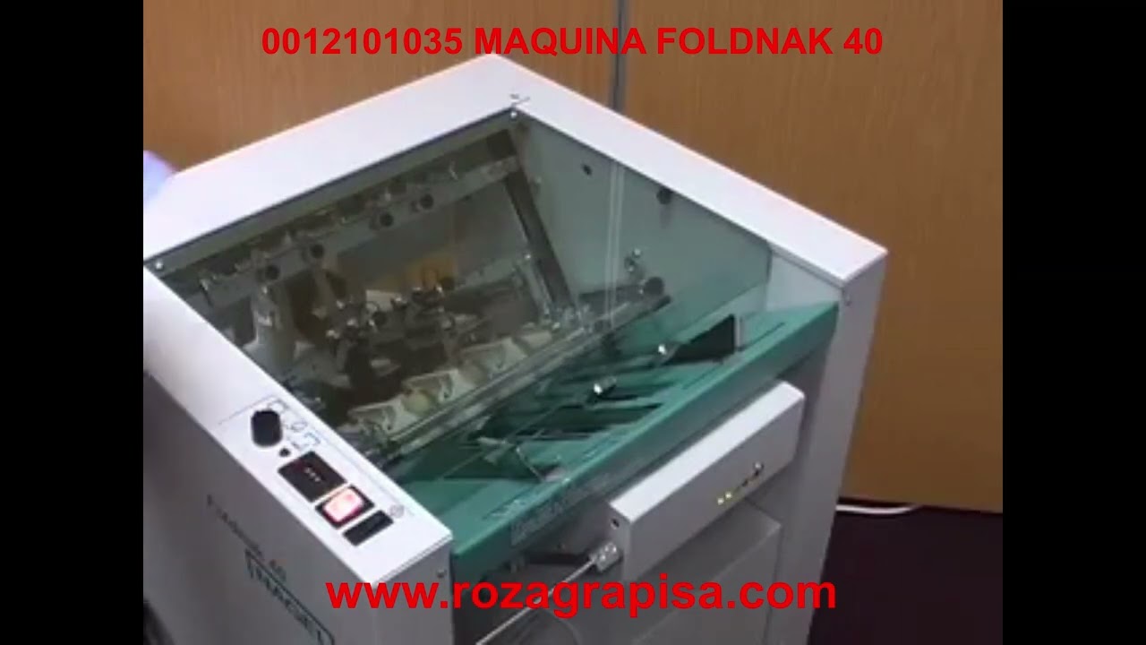 0012101035 MAQUINA FOLDNAK 40