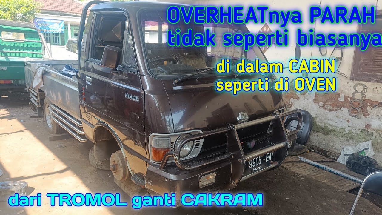 Penyebab OVER HEAT  dan  suara kasar di mesin TOYOTA DIESEL