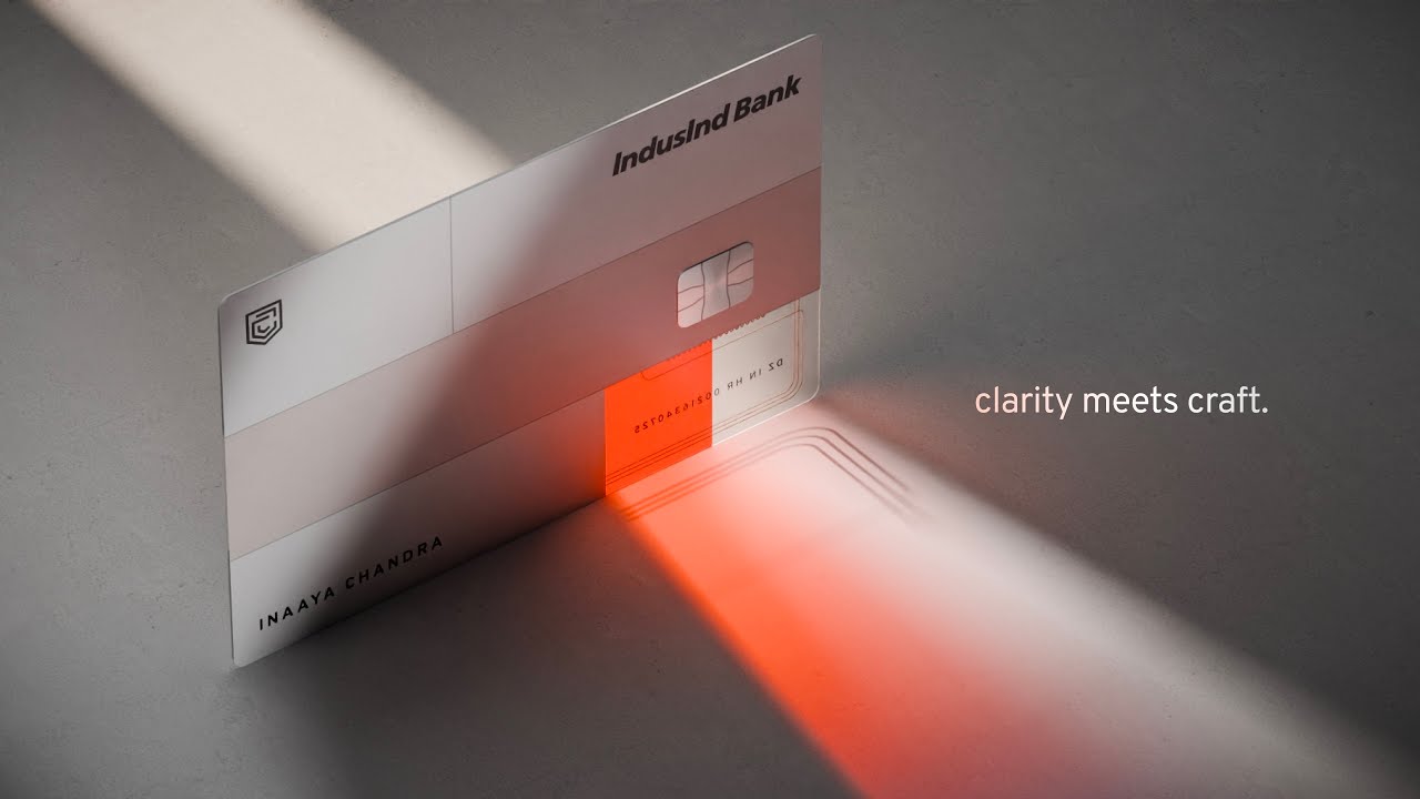 clarity meets craft | CRED IndusInd Bank RuPay Credit Card
