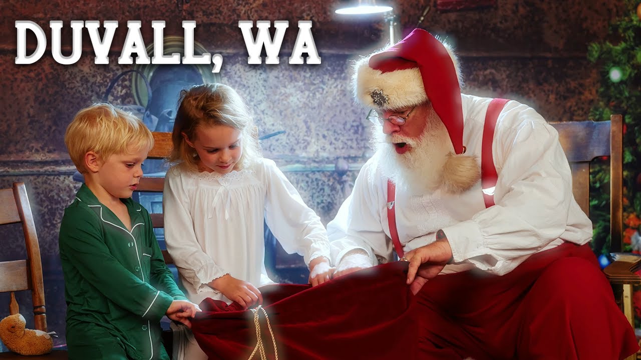 Santa Is Coming To Duvall, WA 🎅 | Magical Christmas Photos & Family Holiday Memories ✨