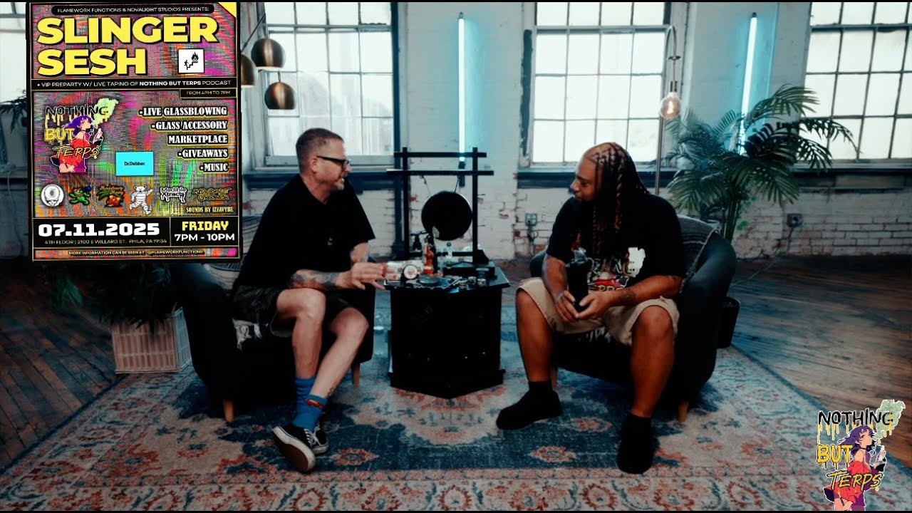 MARBLE SLINGER INTERVIEW WITH NOTHING BUT TERPS PODCAST AT THE SLINGER SESH