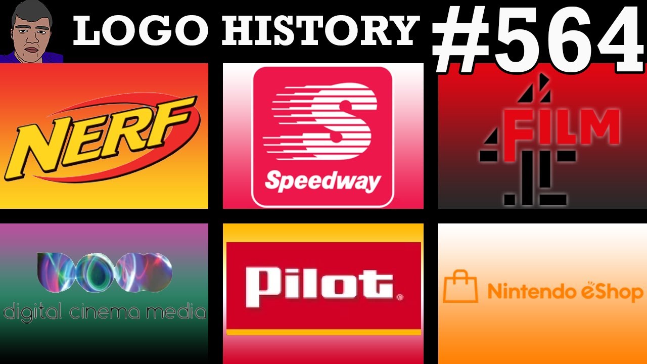 LOGO HISTORY #564 - Nerf, Speedway, Nintendo eShop, Film4 Productions, Pilot Travel Centers & More..