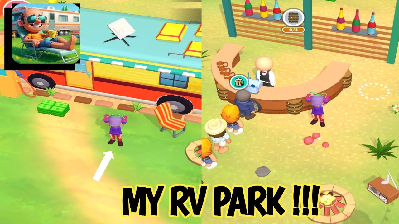 ⛺ MY RV PARK 🛻 GAMES ANDROID/IOS [GAMEPLAY WALKTROUGH] PART #2