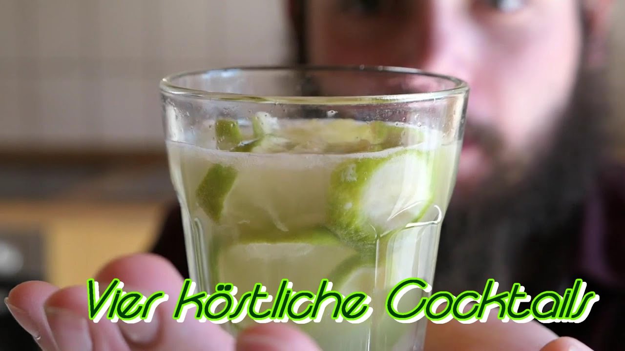 4 Cocktails 1 Video : Retro trifft Moderne, alkoholfrei trifft auf alkoholische Cocktails