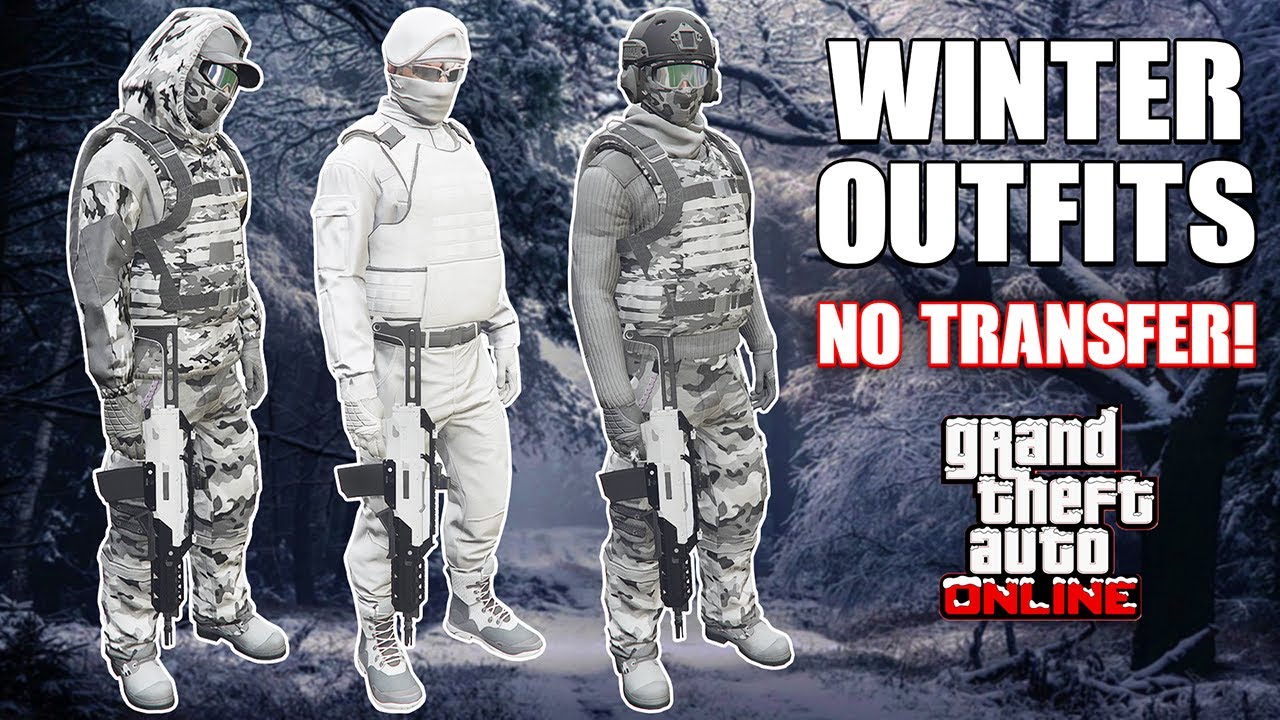 GTA 5 Online Winter Military Outfits After Patch 1.72 A Safehouse In The Hills Clothing Glitches