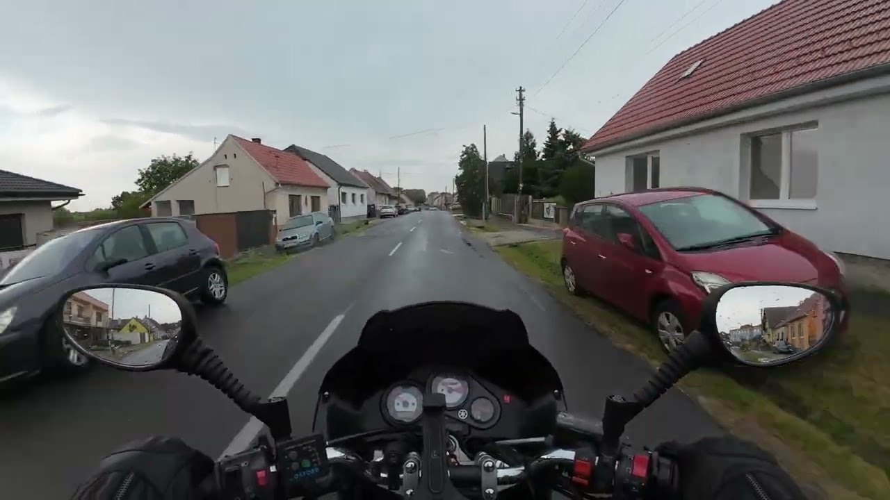 Yamaha TDM 850 4TX - Rainy day - DJI Osmo Action 4