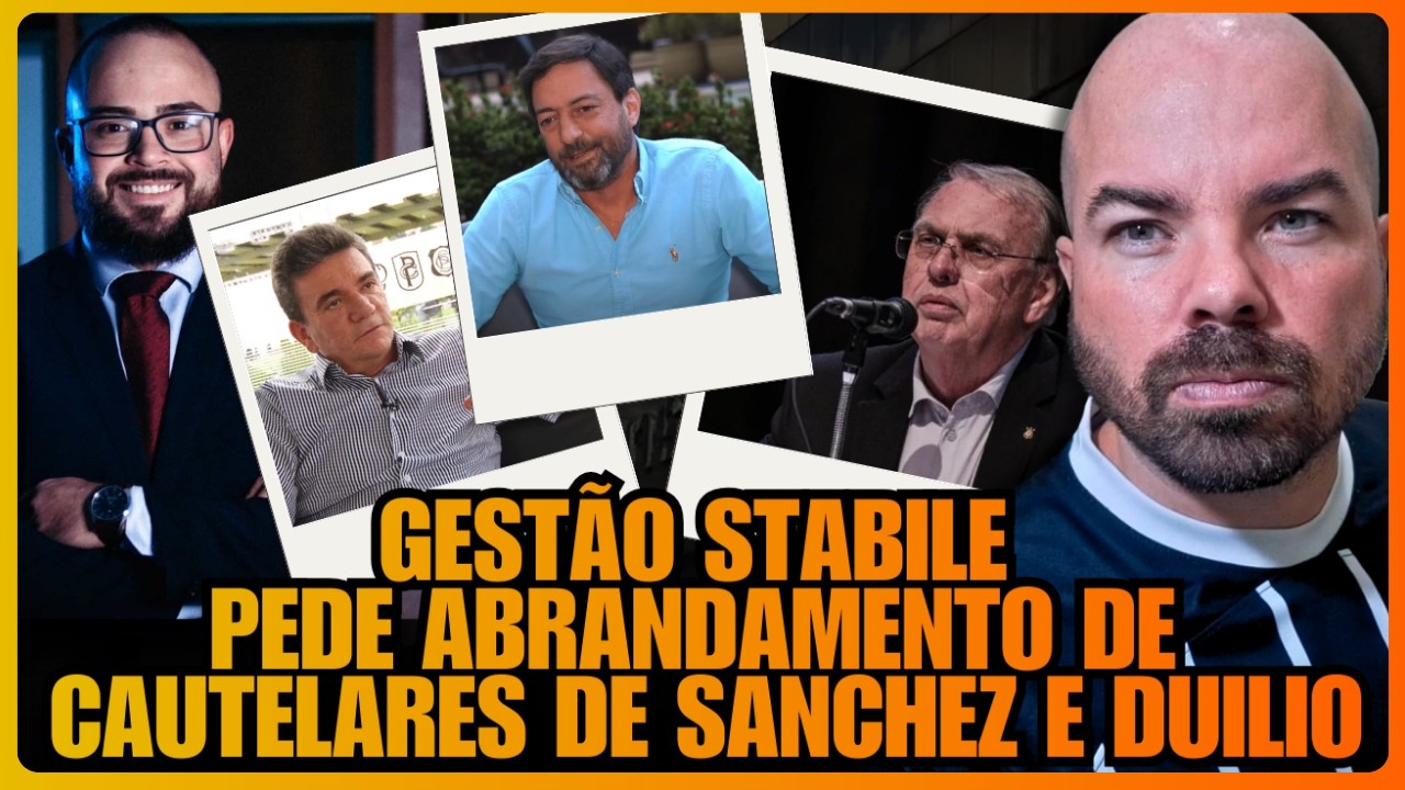 GESTÃO STABILE QUER ABRANDAR AS CAUTELARES DE ANDRÉS E DUÍLIO