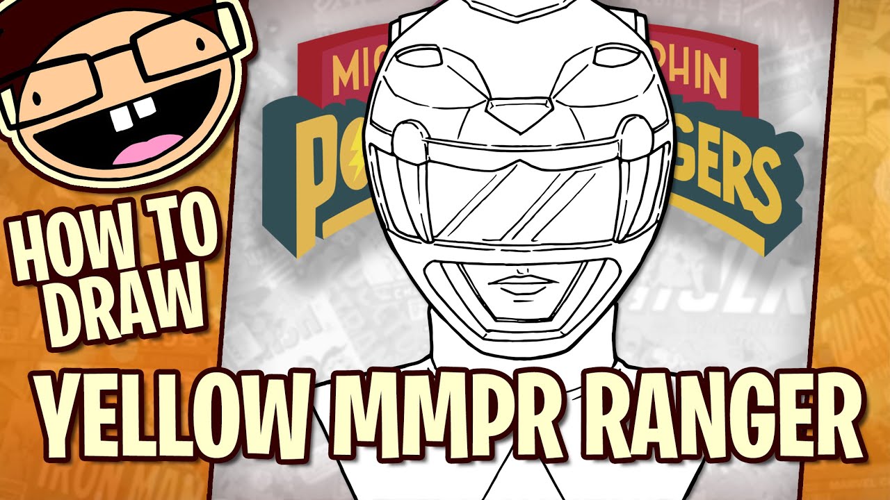 How to Draw YELLOW RANGER / TRINI (Mighty Morphin Power Rangers) | Narrated Step-by-Step Tutorial