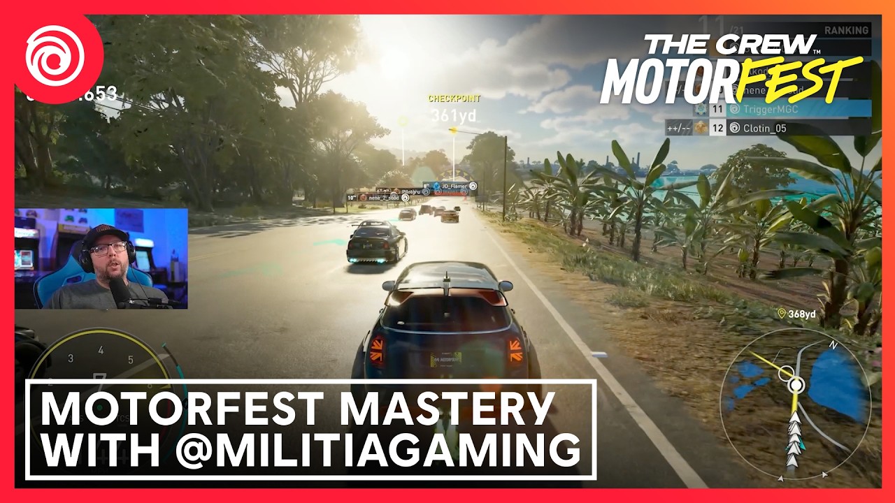 The Crew Motorfest: Motorfest Mastery &ndash; Start to Win Grand Races with @MilitiaGamingCommunity.