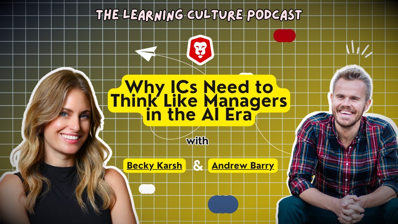 Why ICs Need to Think Like Managers in the AI Era