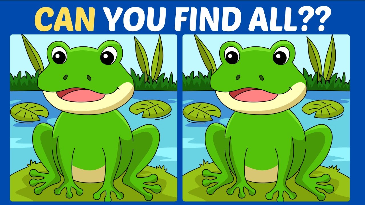 【Spot the difference】🔥10mins difficult puzzle improve your brain!!【Find the differences】