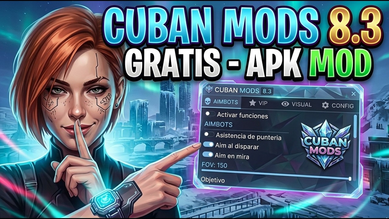 Hack Para Free Fire Gratis - Cuban Mods 8.3 Apk Mod - Antiban