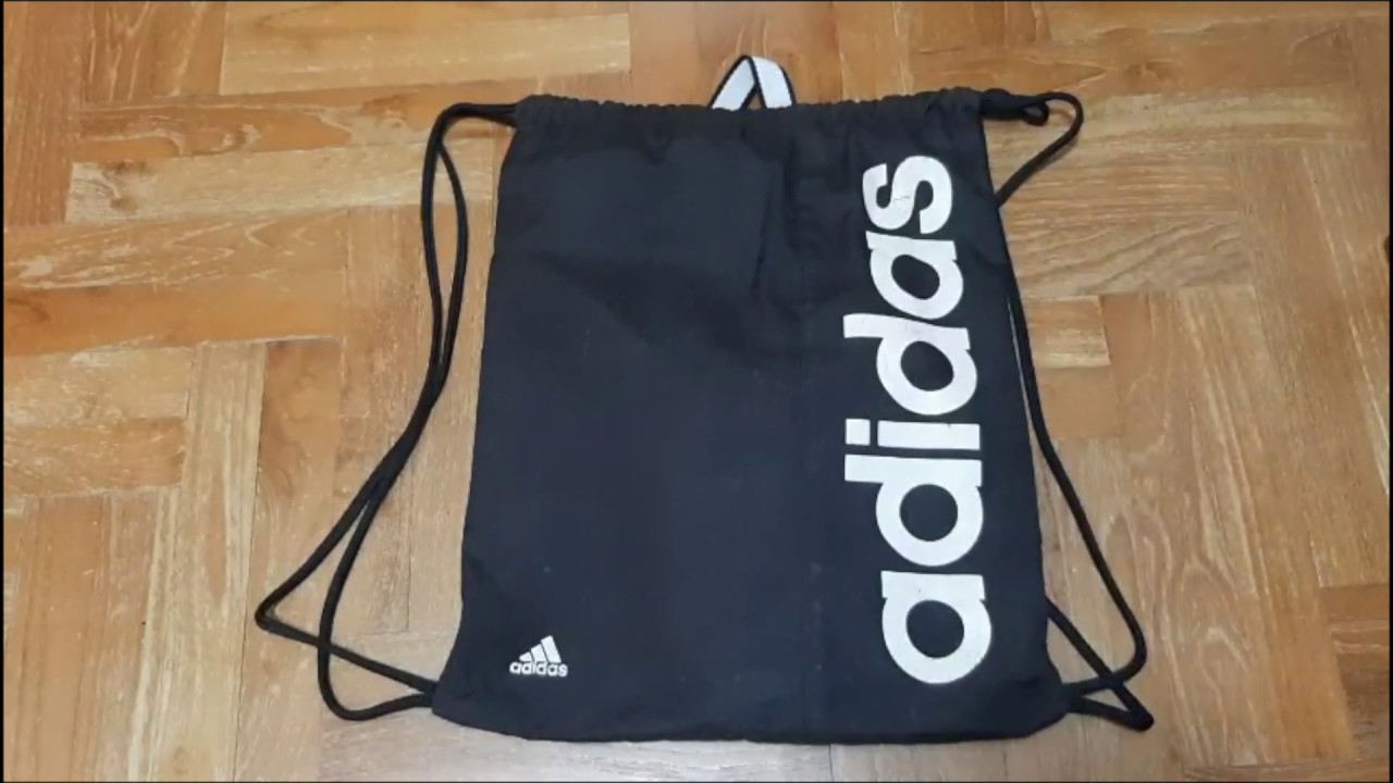 Adidas Drawstring Bag Review- after 4 Years (Adidas Linear Performance bag)