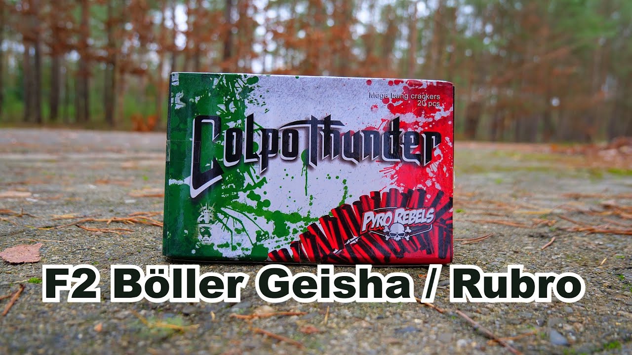 Colpo Thunder Geisha-Rubro nur noch 0,8g NEM