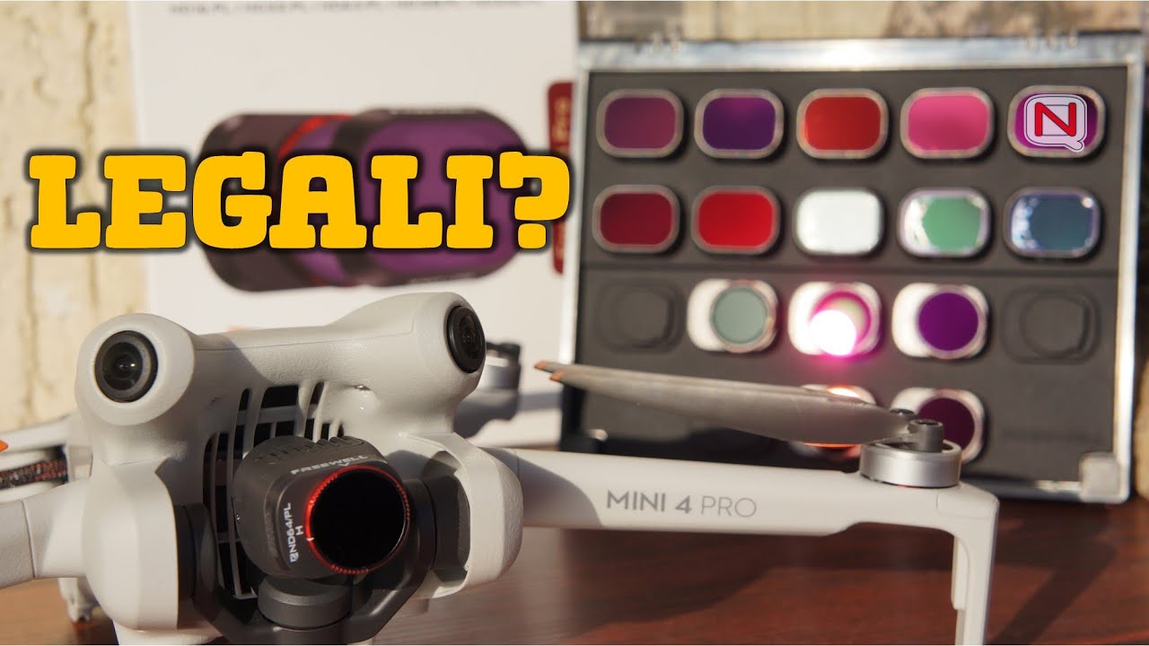 DJI Mini 4 Pro, i migliori filtri ND per qualità-prezzo. Sono legali in Europa?