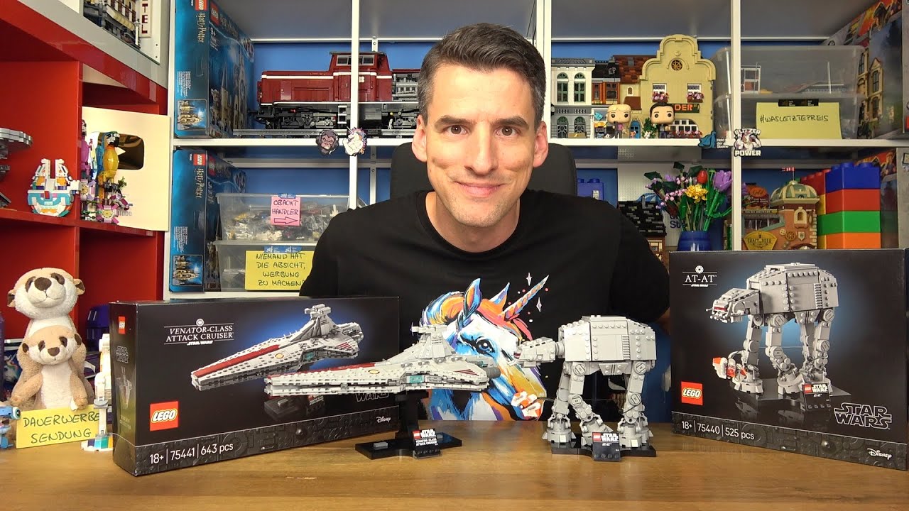 Bringt eine Lupe mit! LEGO® Star Wars 75440 AT-AT & 75441 Venator