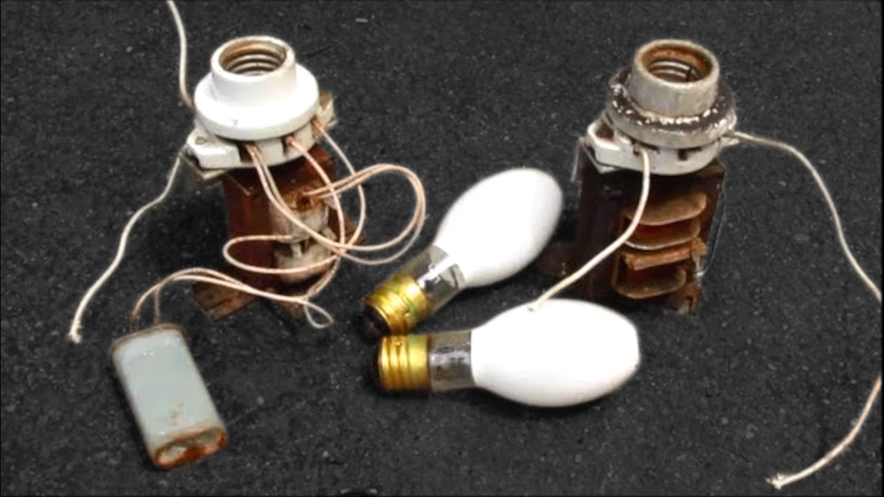 I got a Pair of 100W Mercury Vapor Lamps and Ballasts at the Scrapyard!