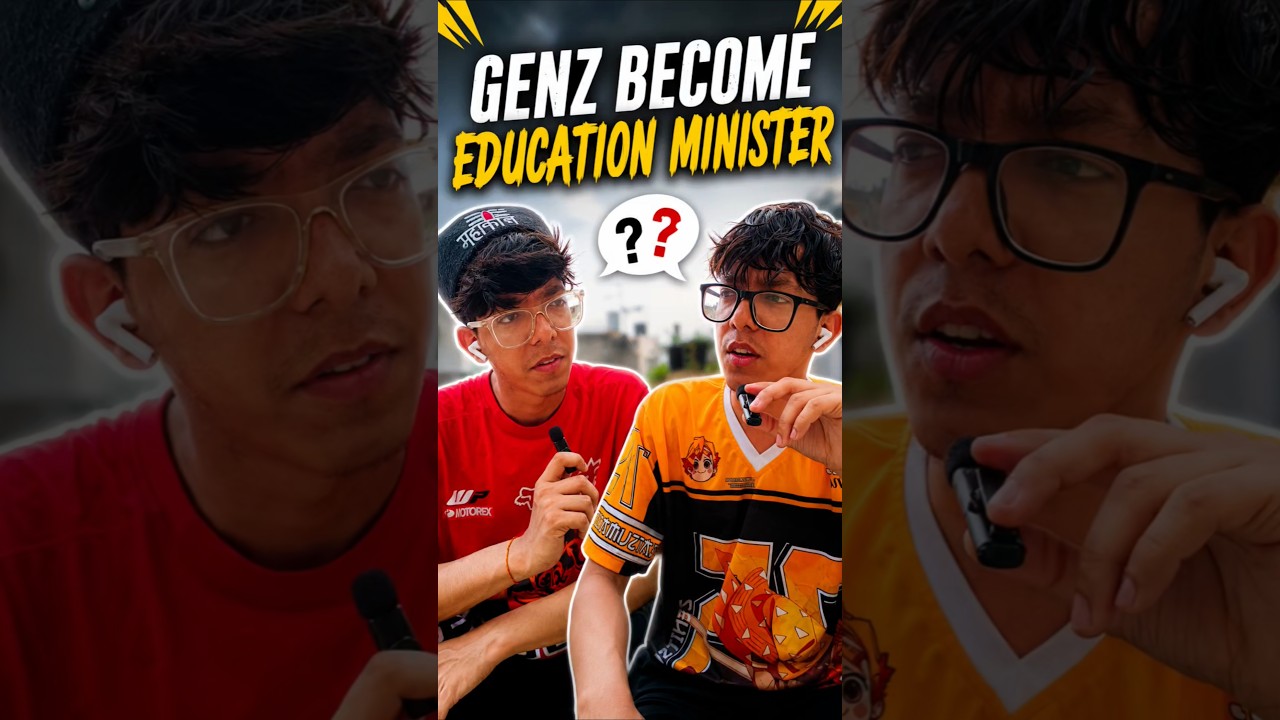 Gen Z Becomes Education Minister | #CJP #cjpprotest
