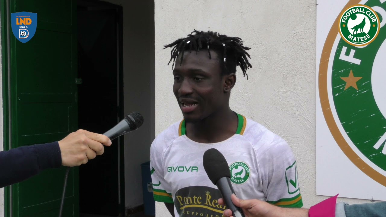 💚💛intervista post gara a Jonathan Adusa🐺🐺🐺 #forzafcmatese