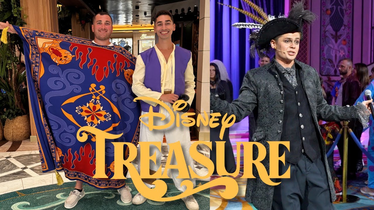 Disney Treasure's Exclusive Halloween Night Is AMAZING! Great Costumes & Entertainment!