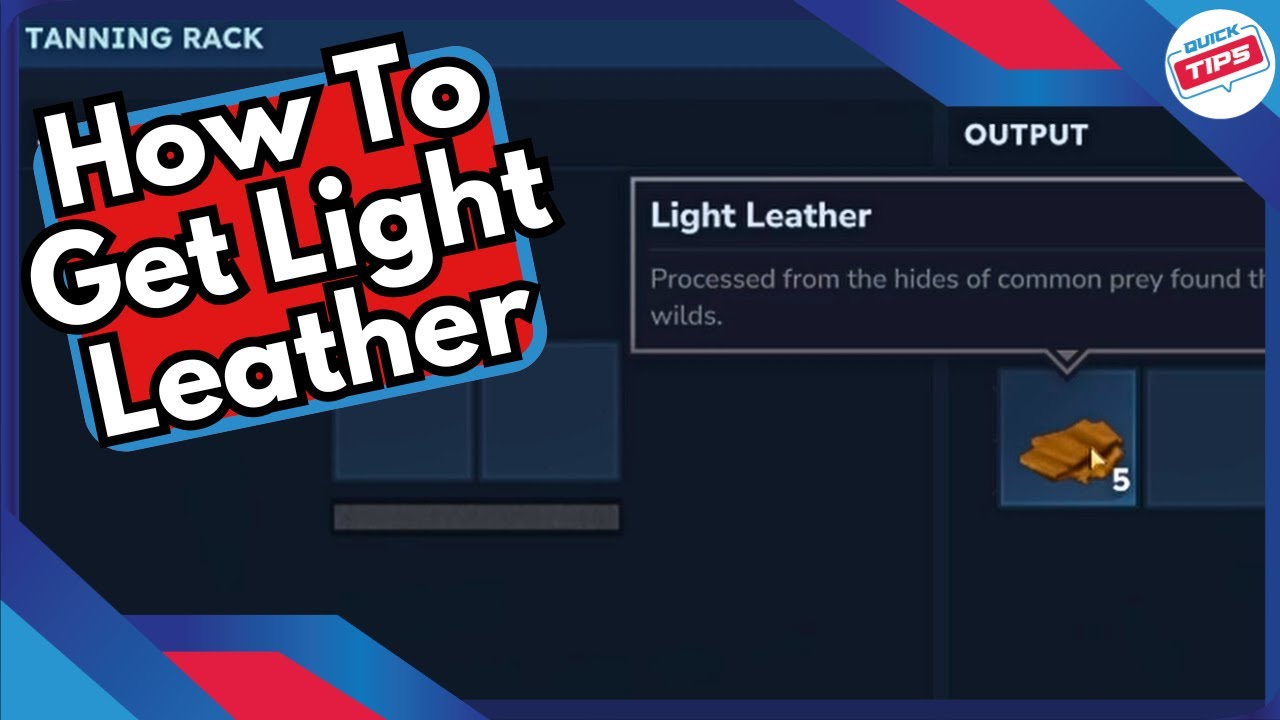 How To Get Light Leather in Hytale